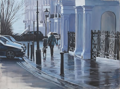 Painting of Palmeira Square